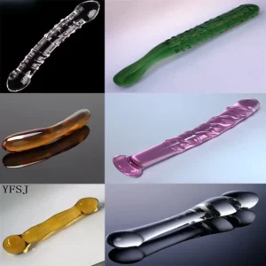 Crystal Glass Anal Plug | G-Spot Stimulation Sex Toy