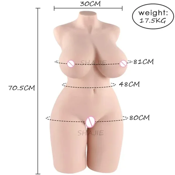 Female Torso Sex Doll with Breasts & Butt - Image 6