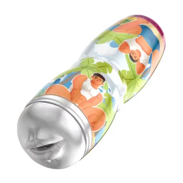Double Penis Cup Masturbator – Anal & Vagina Training Toy - Image 6
