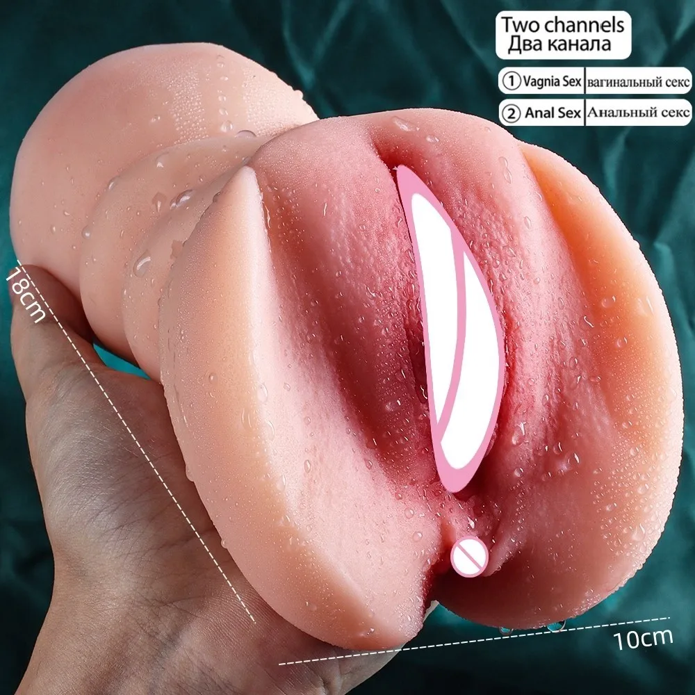Realistic 3D Pocket Pussy & Anus | Soft Silicone Masturbator - Image 5